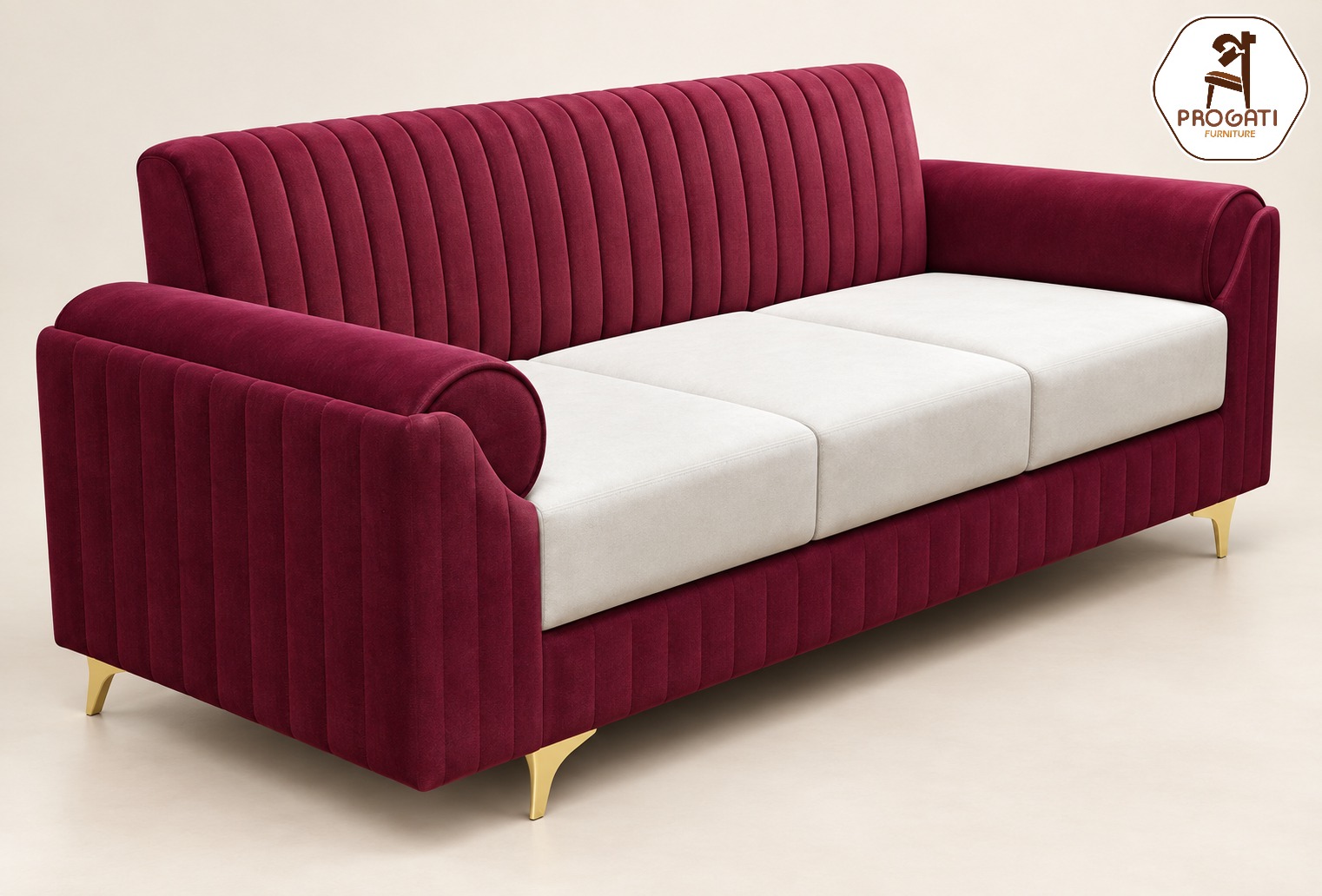 Classic wooden sofa set for living room in Kolkata